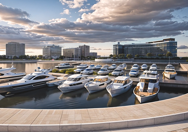  A yacht club and marina are among the many attractions of the Simaisma Project.